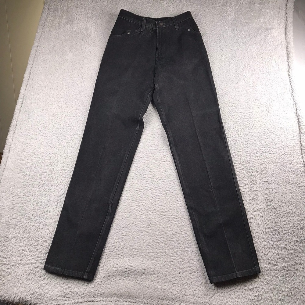 Rocky Mountain Jeans Women 29/9 (27x34)Black High Waist Bareback Western Cowgirl